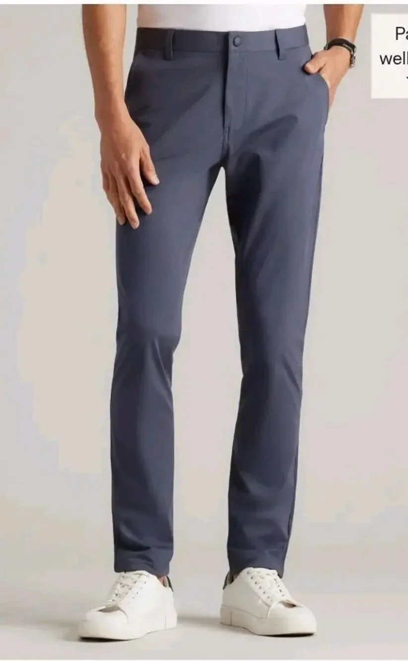 Rhone Commuter Pants Men’s Charcoal 36x28 Gorpcore Golfcore Work Minimalist